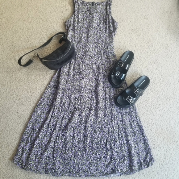 Vintage floral maxi dress - Picture 2 of 6